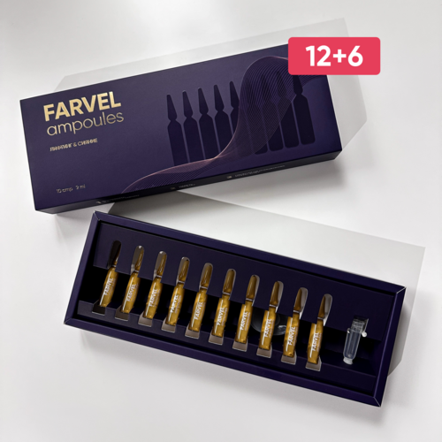 Премиальный уход FARVEL ampoules 10 (шт.) 12 уп. + FARVEL ampoules 10 (шт.) 6 уп в подарок