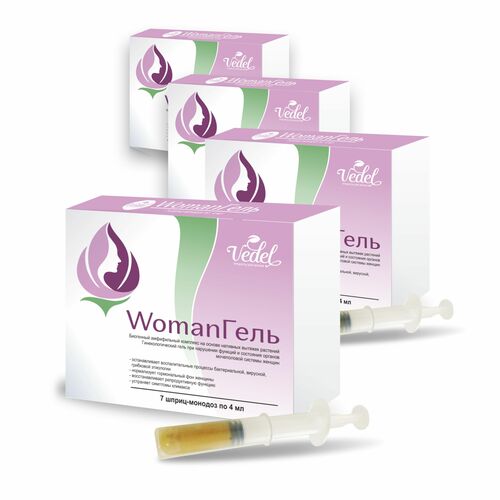 Пакет №3 WomanГель 3 (уп.) + 1 (уп) в подарок