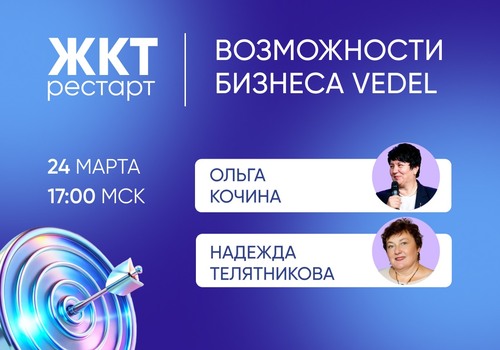 Компания VEDEL запускает цикл вебинаров «Возможности бизнеса VEDEL»